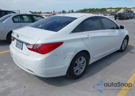 2012 Hyundai Sonata Gls из США, поврежденный, VIN 5NPEB4AC4CH481443